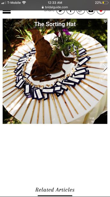 Any great Harry Potter theme wedding ideas? 19