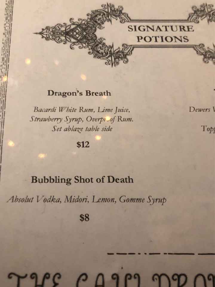 Any great Harry Potter theme wedding ideas? - 3