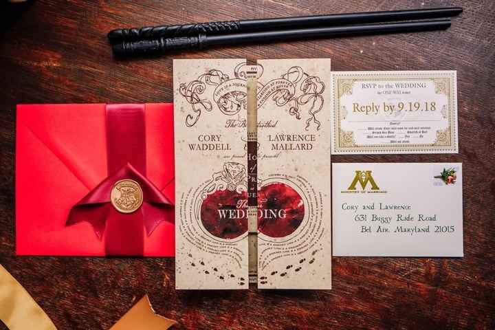 Any great Harry Potter theme wedding ideas? - 3
