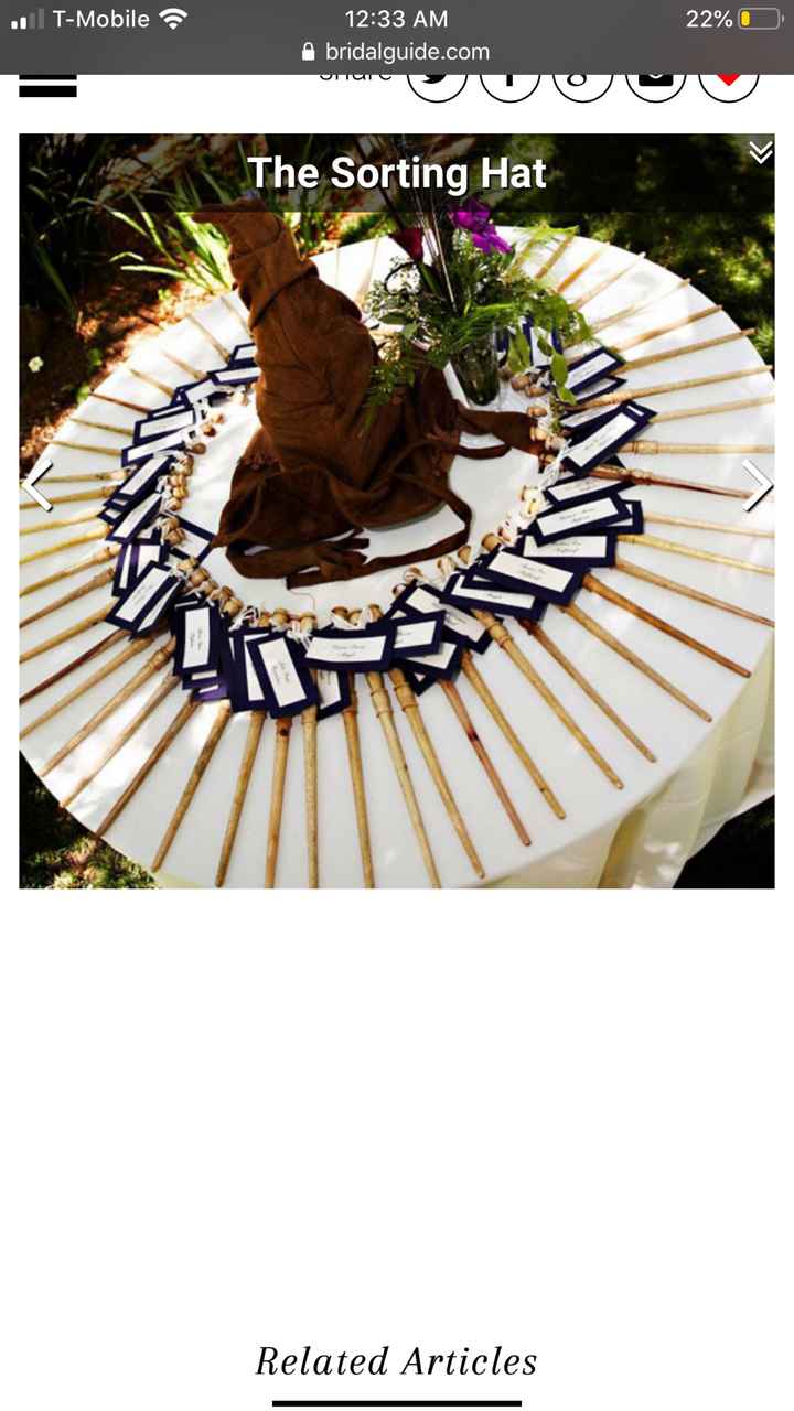 Any great Harry Potter theme wedding ideas? - 5