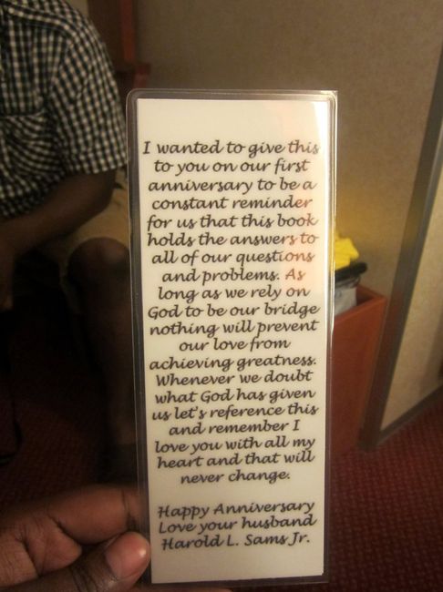 1st Wedding Anniversary