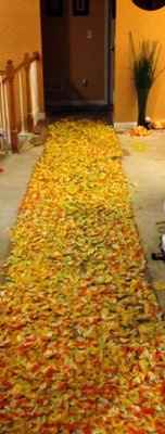DIY aisle runner