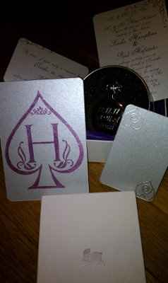 Show me your.....invitations please!