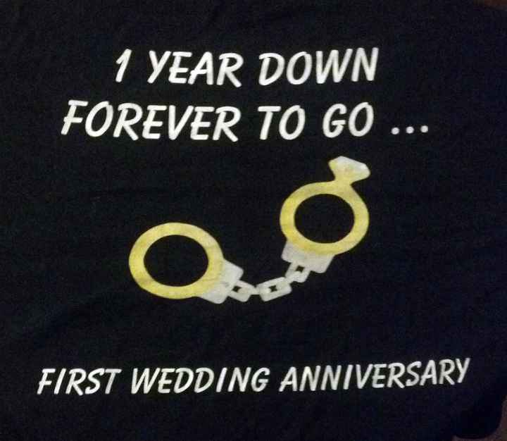 1st Wedding Anniversary