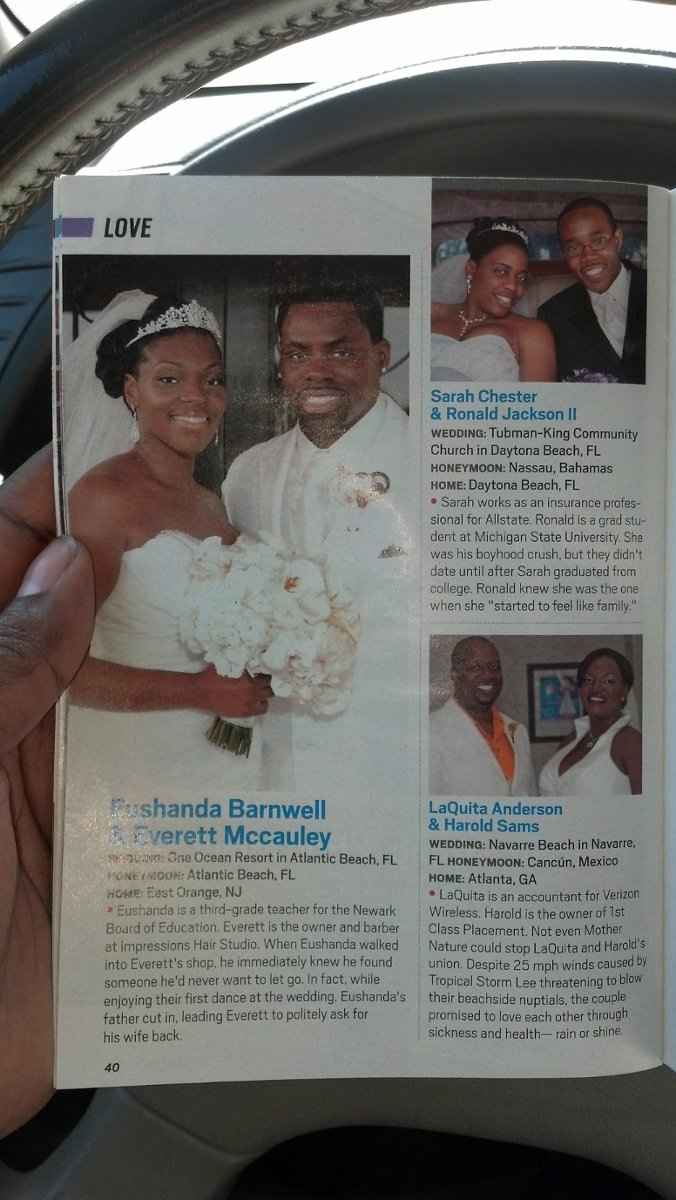 I am in a magazine
