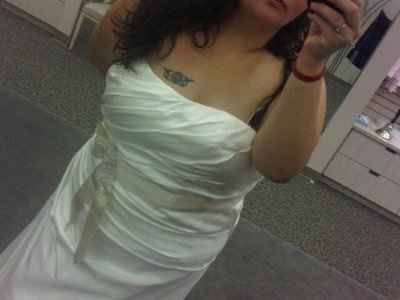 Sad dress shopping day!