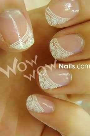 What’s your wedding nail design?