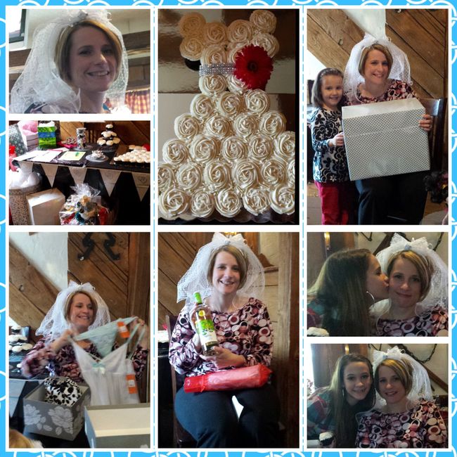 Had my bridal shower today (pics)