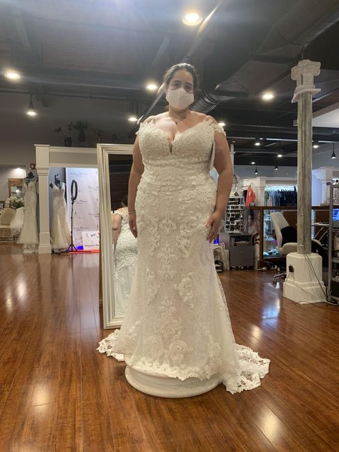 Dress shopping round 2.. i said Yes!!! - 1