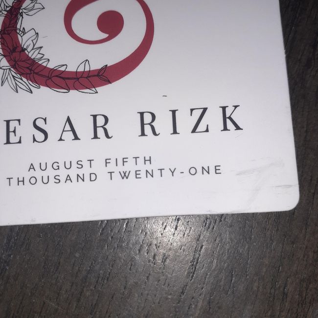 Save the dates came in!! - 2