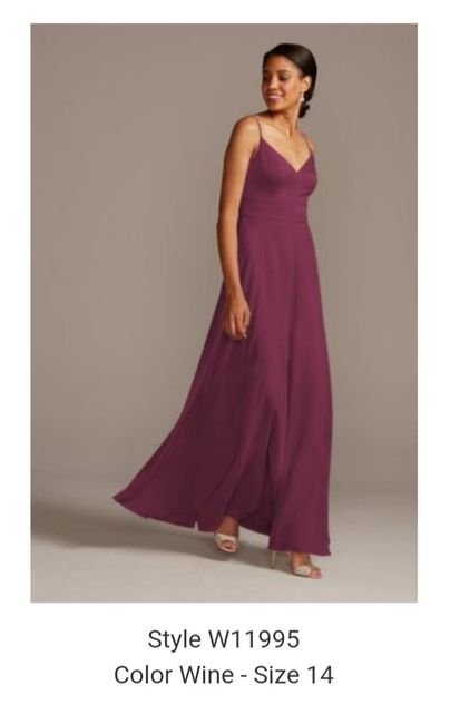 Bridesmaid dresses.. check - 1