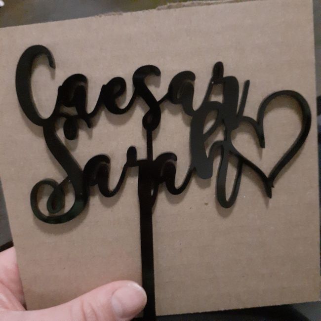 So excited cake topper came in!!! - 1