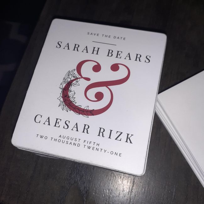 Let's See Your Invitation/details/rsvp Cards! - 1
