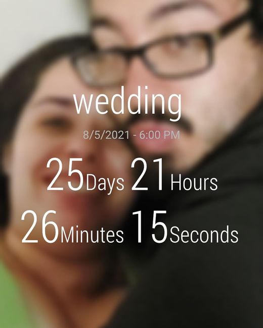 Countdown is getting real - 1