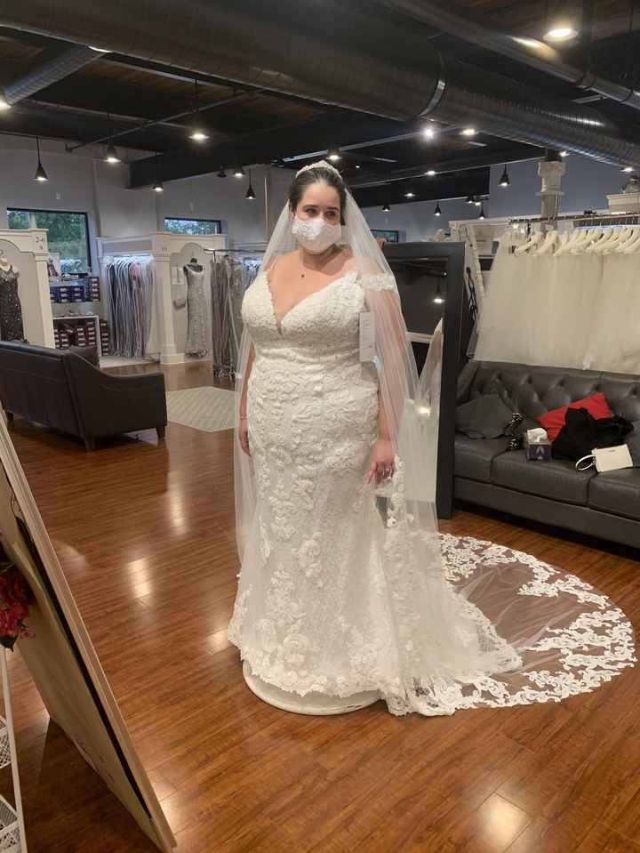 Dress shopping round 2..  I said Yes!!! 3