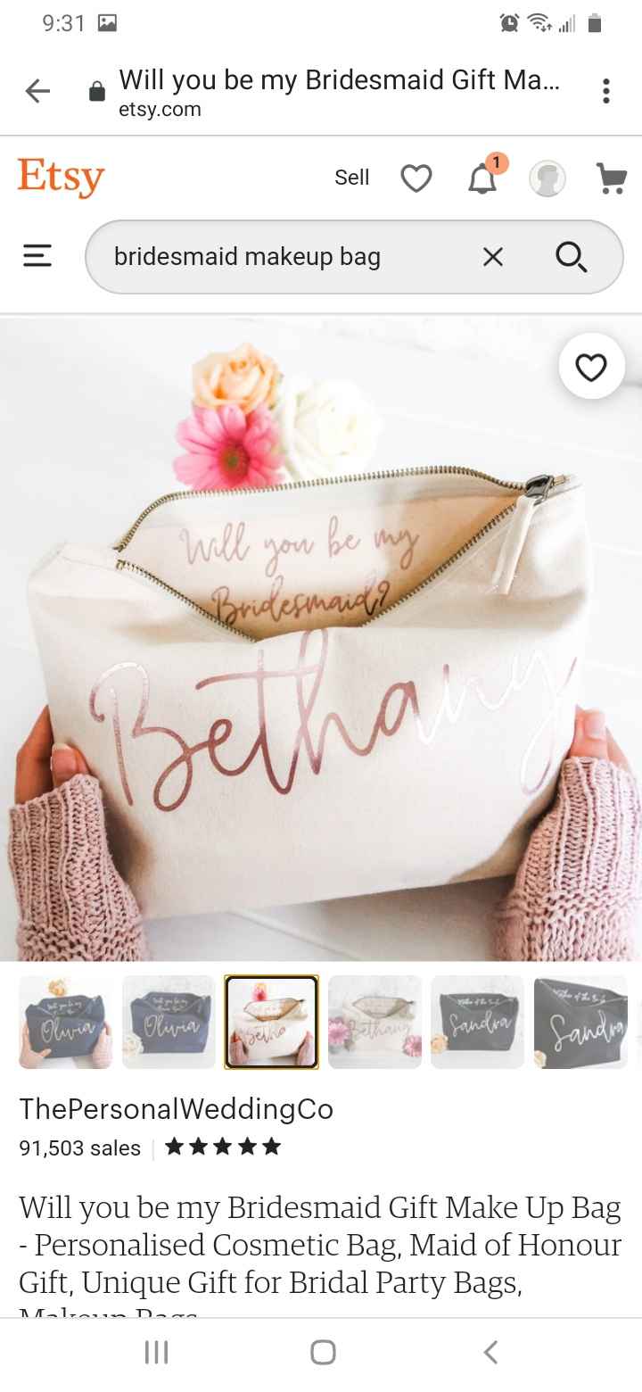 Did you do bridal party proposals? 1