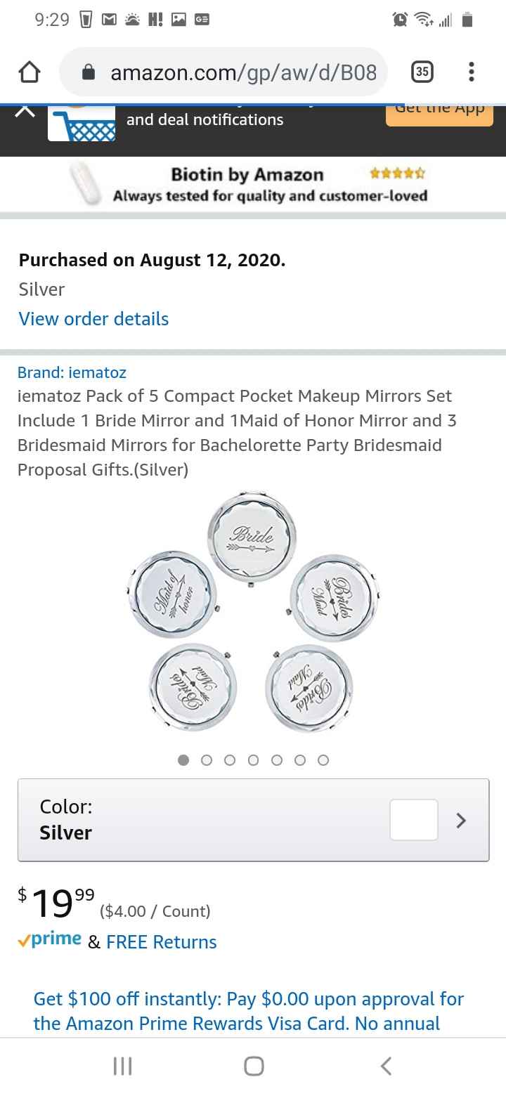 Did you do bridal party proposals? 3