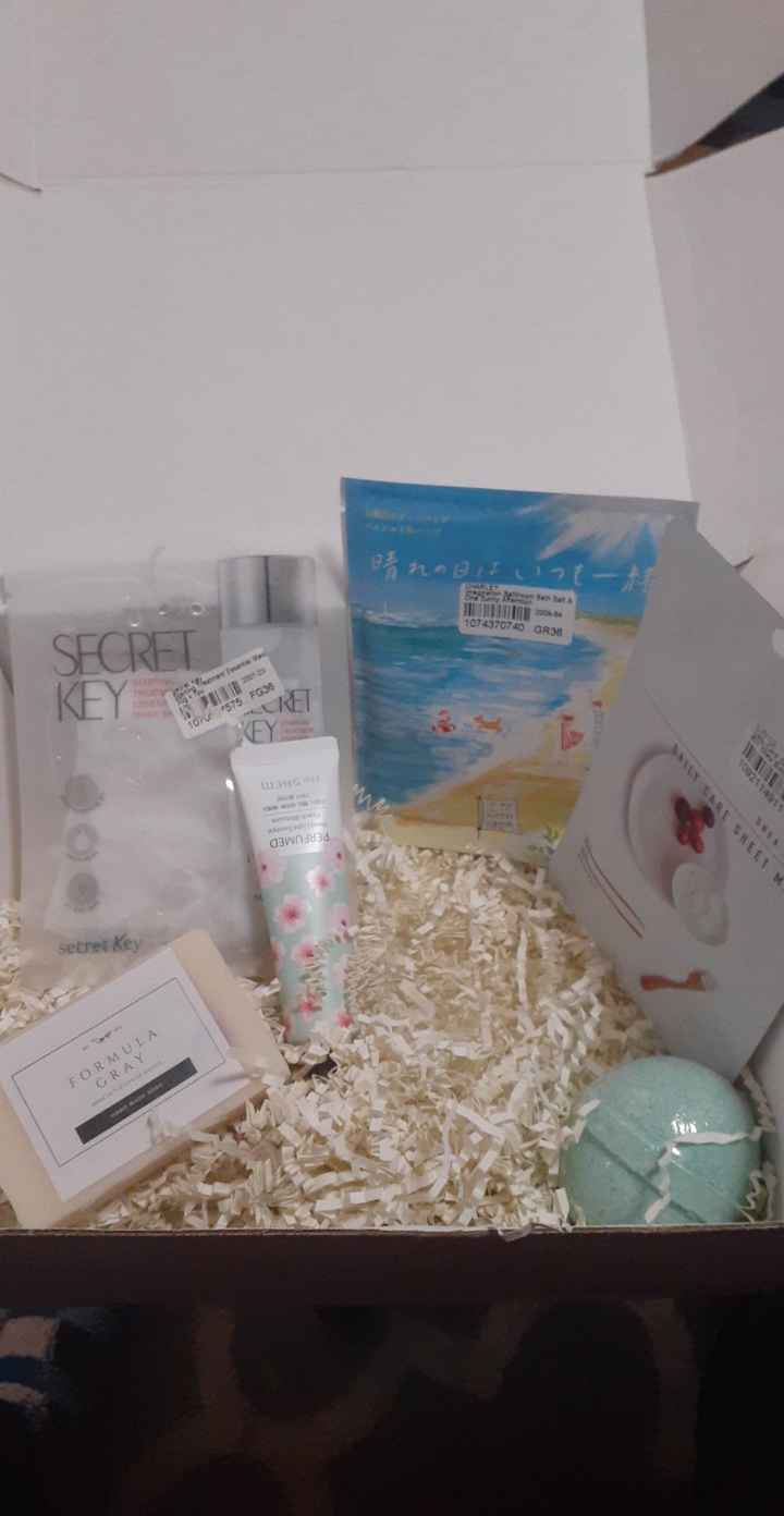 Pampered bride box from Something New Bridal Box 7