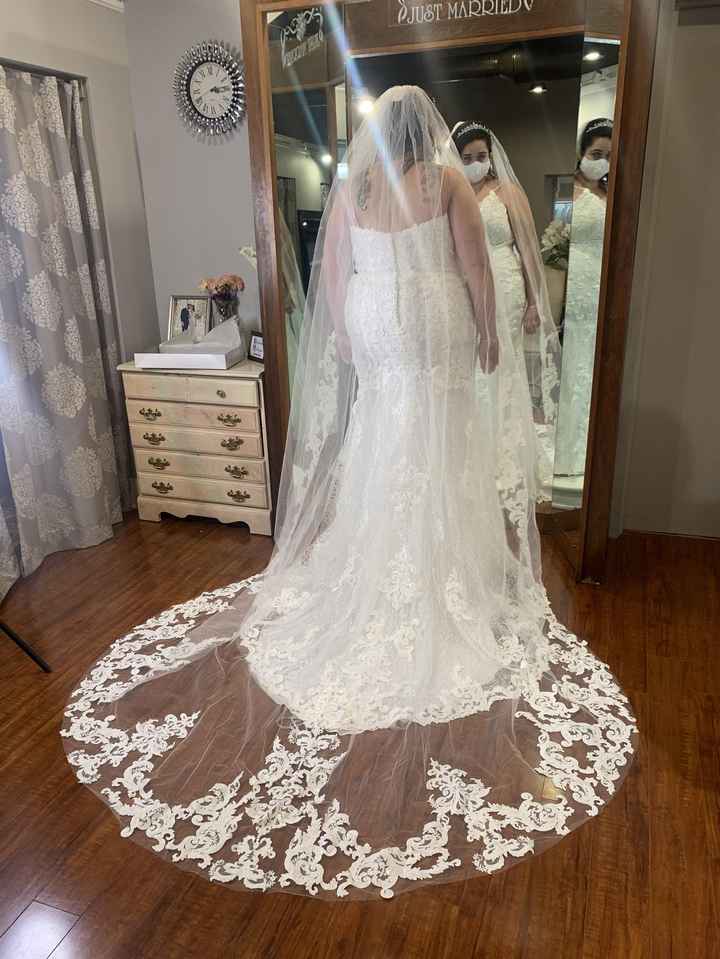 Picked up my dress!!! - 2