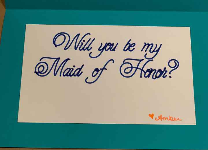 Bridesmaids proposal! - 2