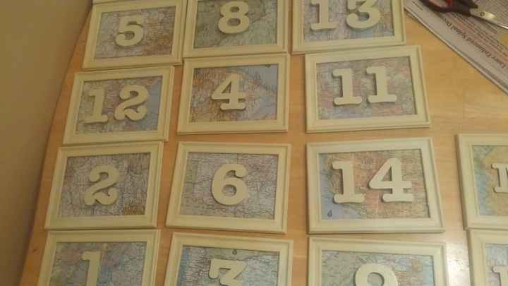 Let me see your table #'s!