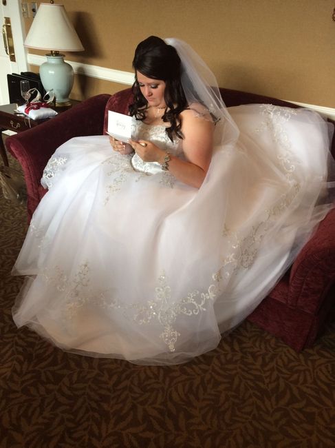 To all my plus size brides lets see how well u rocked your dress!!