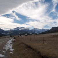 Just outside of town