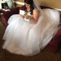 To all my plus size brides lets see how well u rocked your dress!!