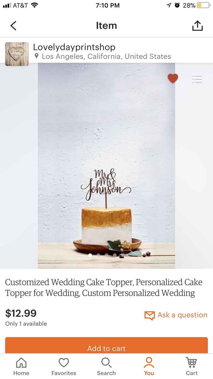  Let me see your cake toppers!! - 1