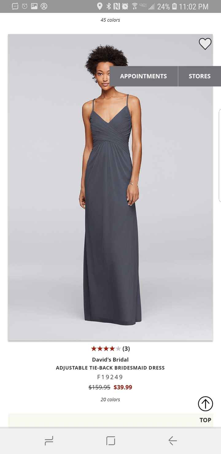 Girls in the groom party. - 2