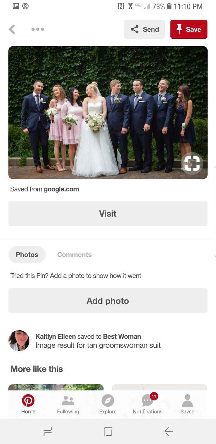 Girls in the groom party. - 6