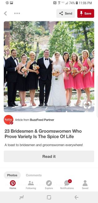 Girls in the groom party. - 5