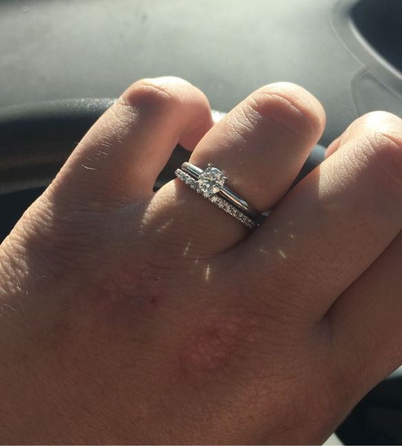 Wedding ring is back... but I have to wait!