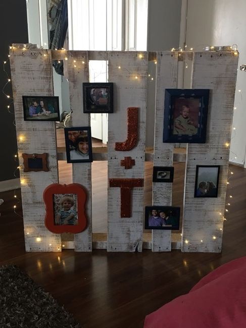 family picture display ideas..