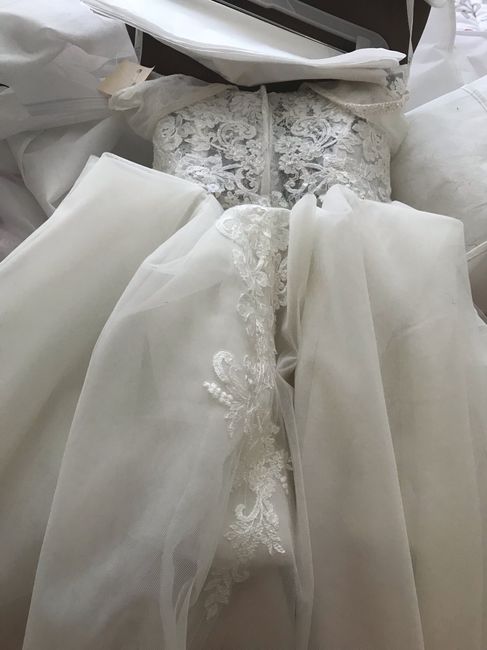 Bustle for tulle a-line dress?? 3