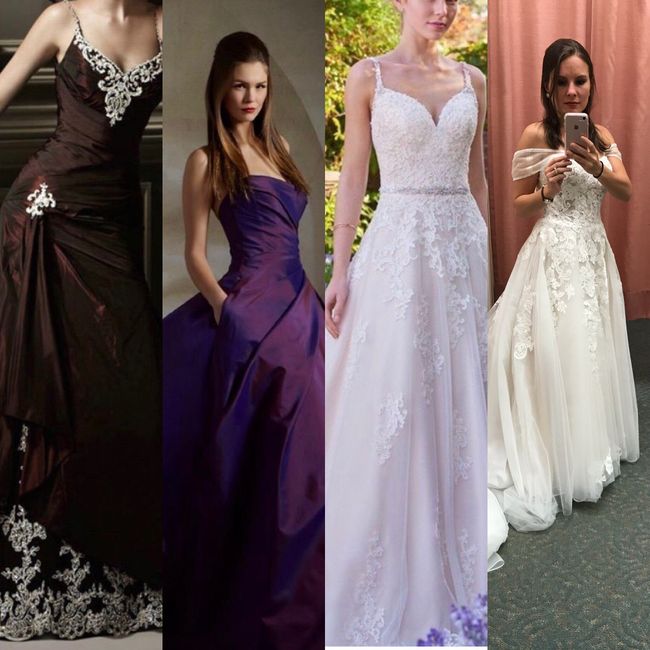 Inspiration dresses vs. Real dress 10