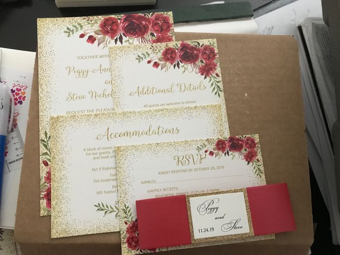 Show me your invitations! 3