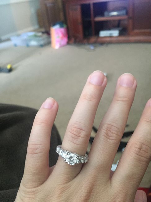 Natural nails ring pictures 3