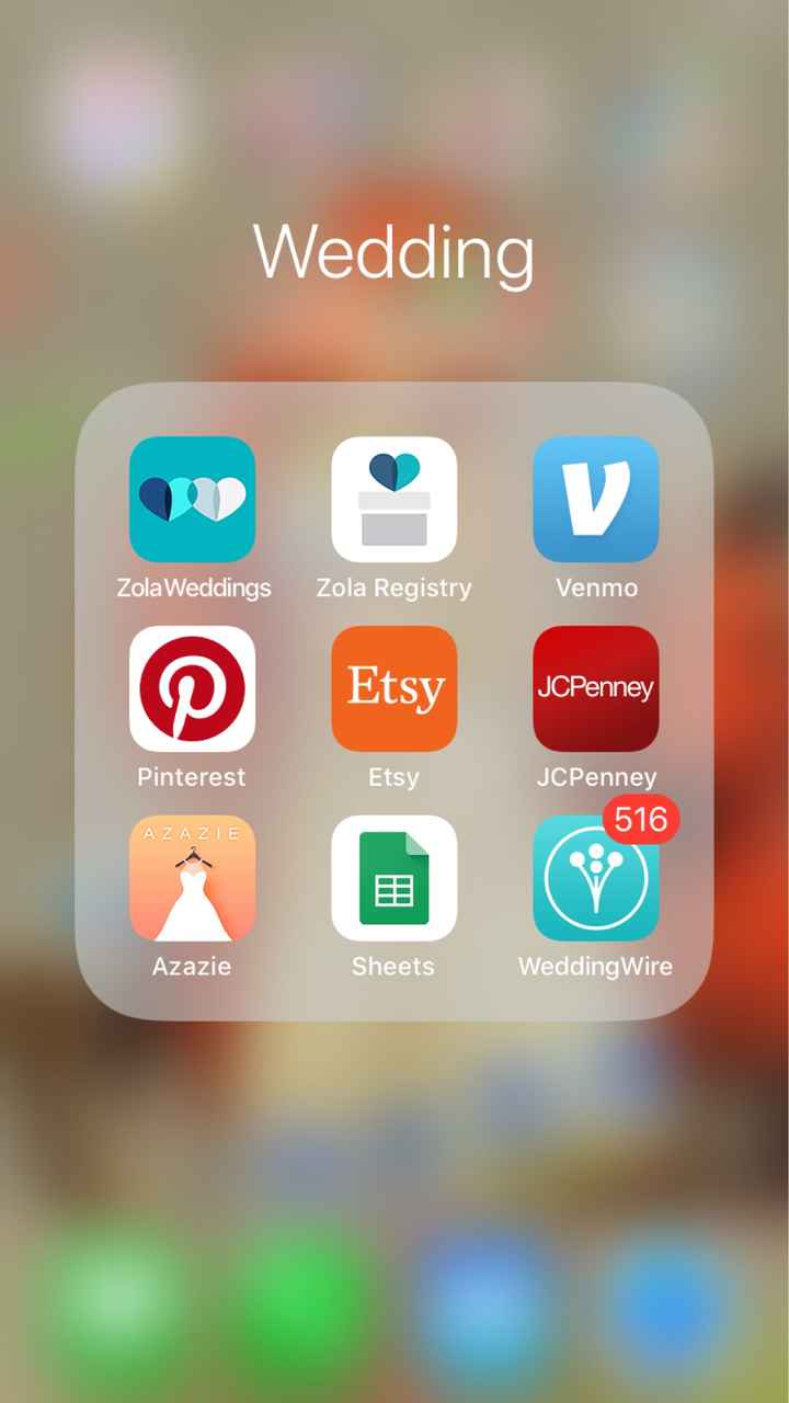 Help with wedding wire app - 1