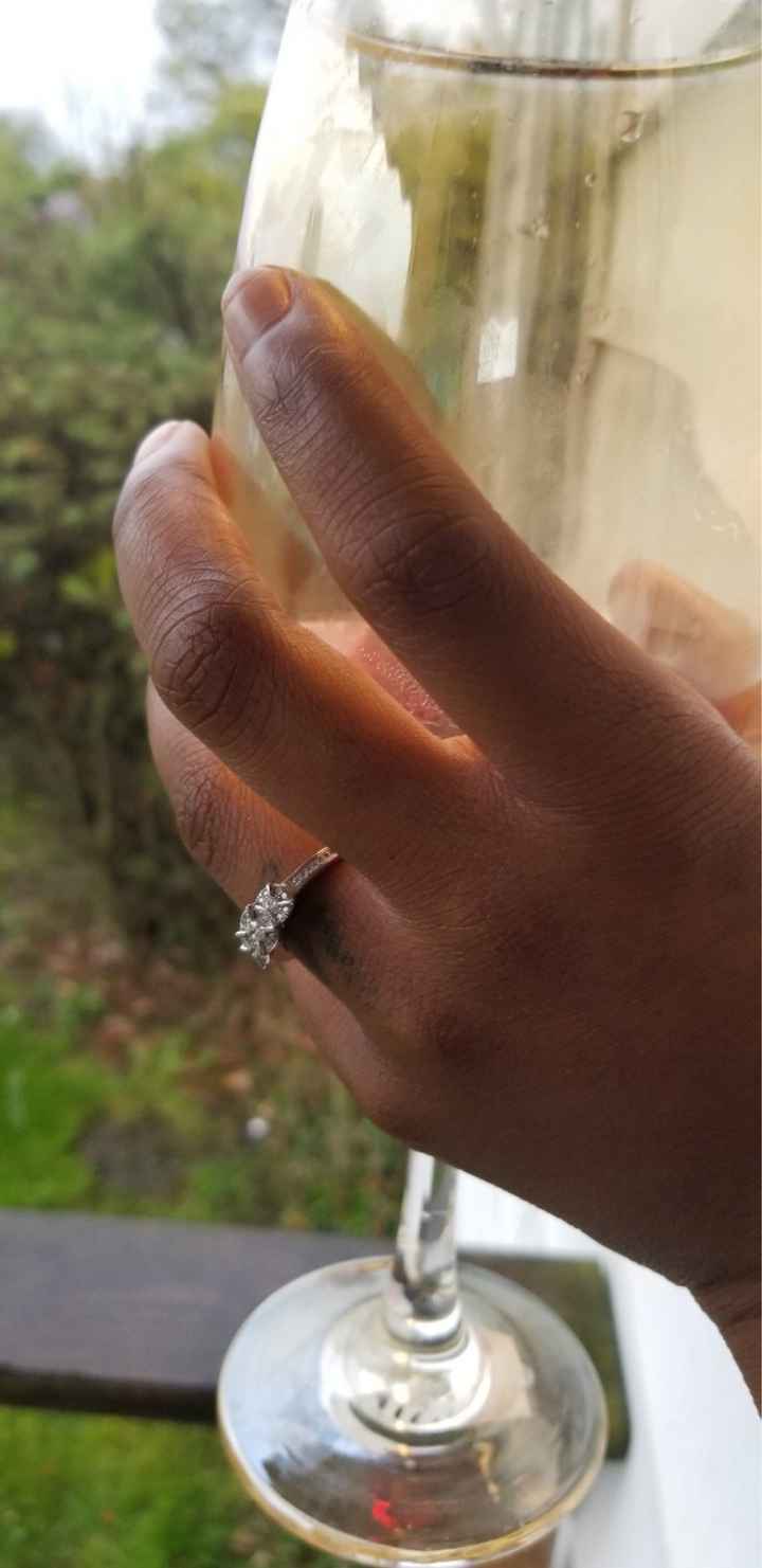 It’s official official he put a ring on it happy Mother’s day 🥰 - 1