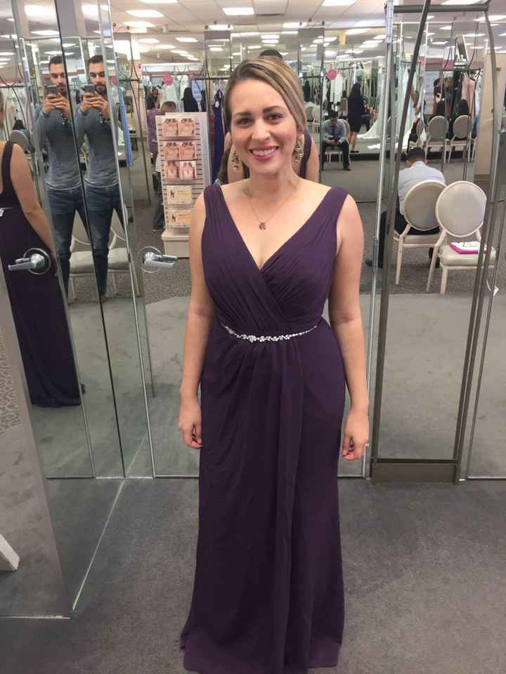 Let me see your bridesmaids dresses! - 1