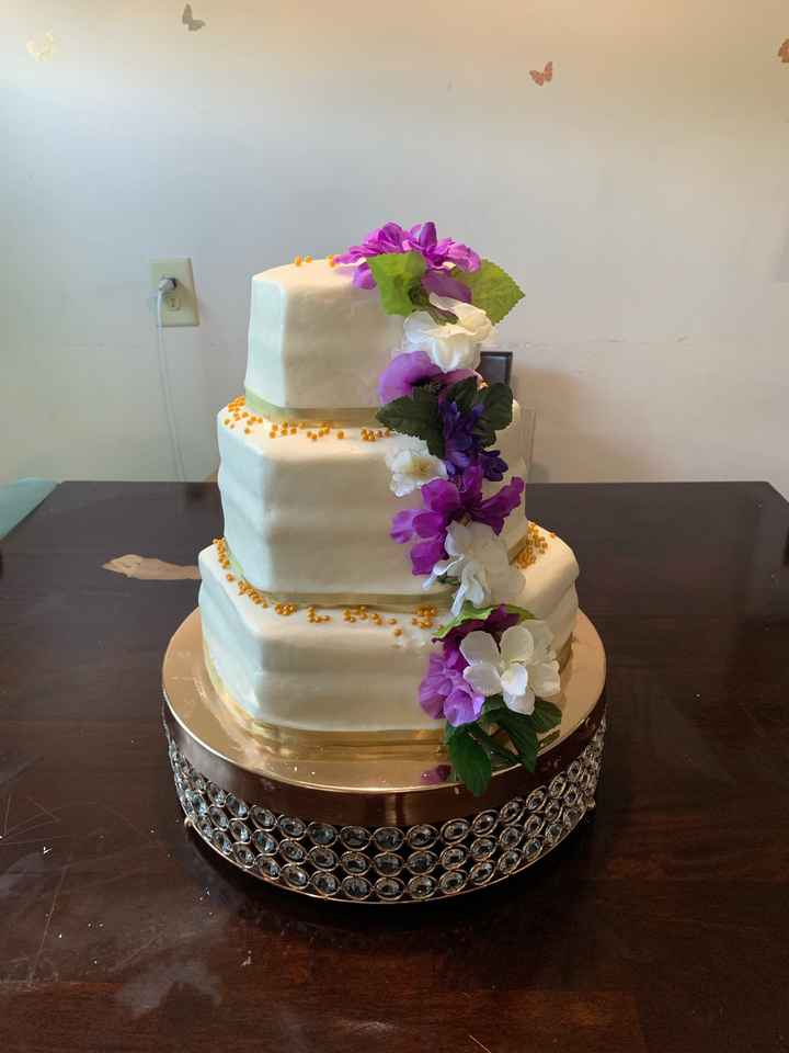 diy wedding cake take two! - 2