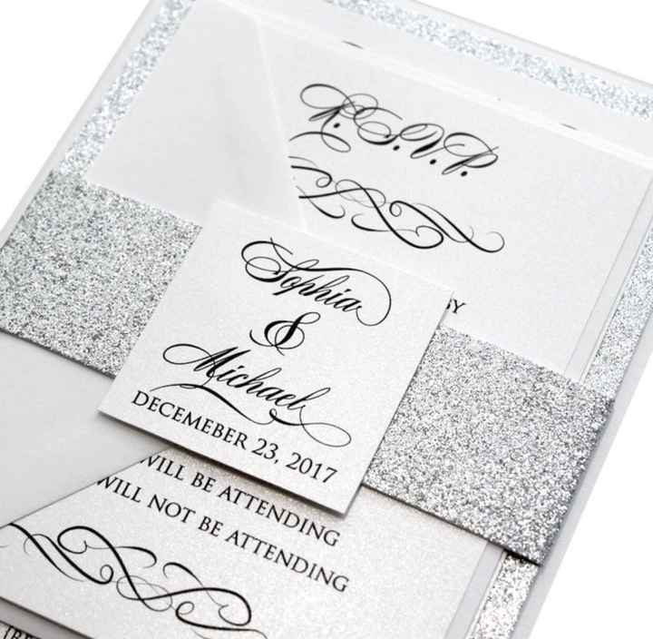 Invitations don’t have wedding color? - 2