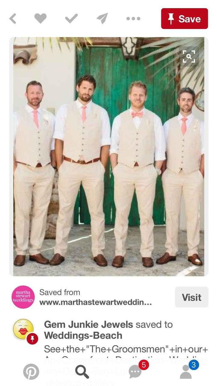 Probably a hot topic issue, but ? about groomsmen/FH and guest attire