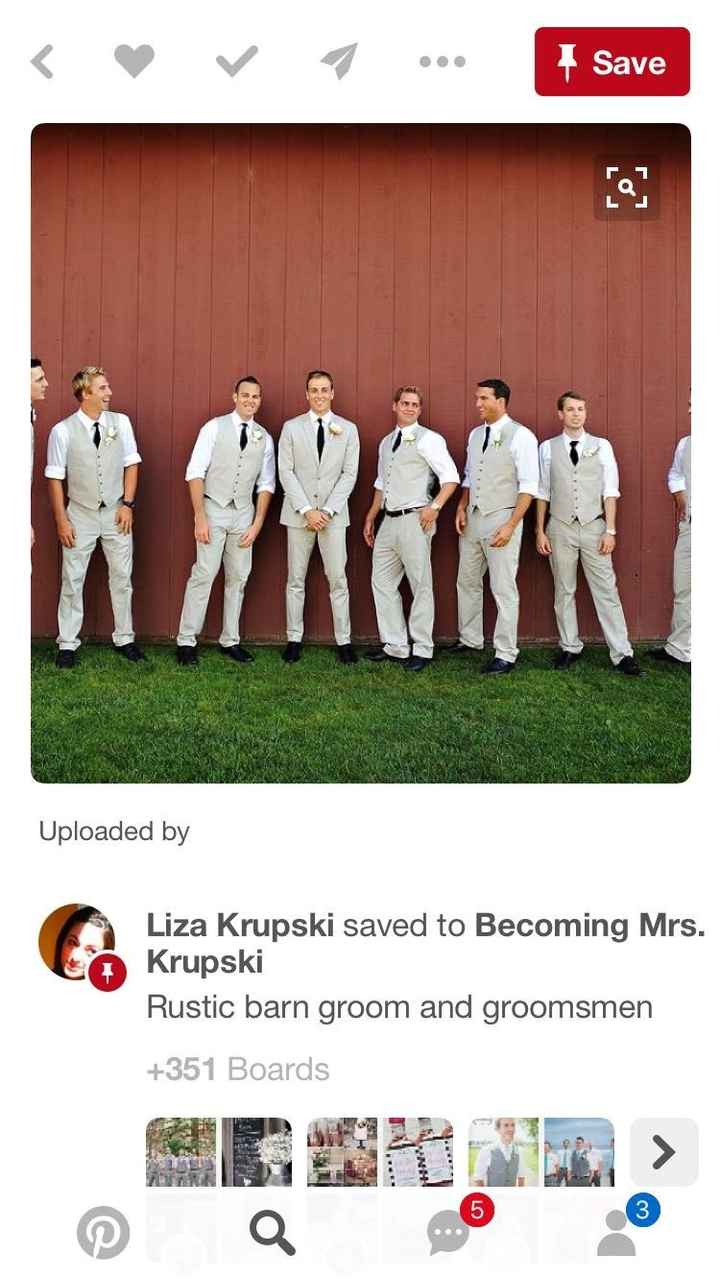 Probably a hot topic issue, but ? about groomsmen/FH and guest attire