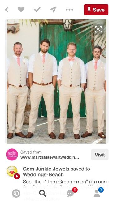 Probably a hot topic issue, but ? about groomsmen/FH and guest attire