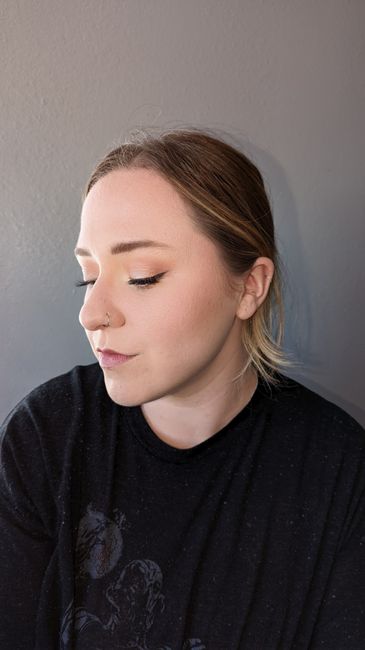 Did my own makeup trial! 2