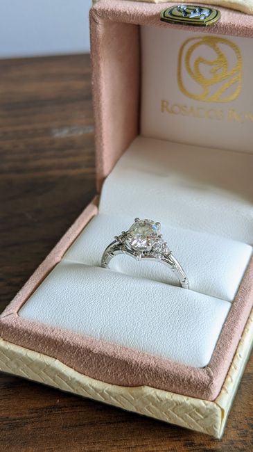 Brides of 2022! i would love to see everyone’s wedding band/engagement ring together - 2