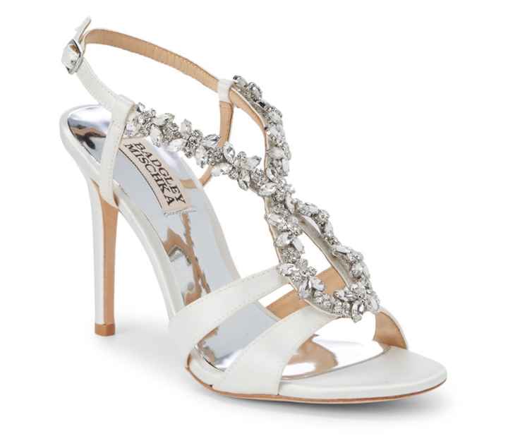 Wedding Shoes: White vs Pop of Color - 1