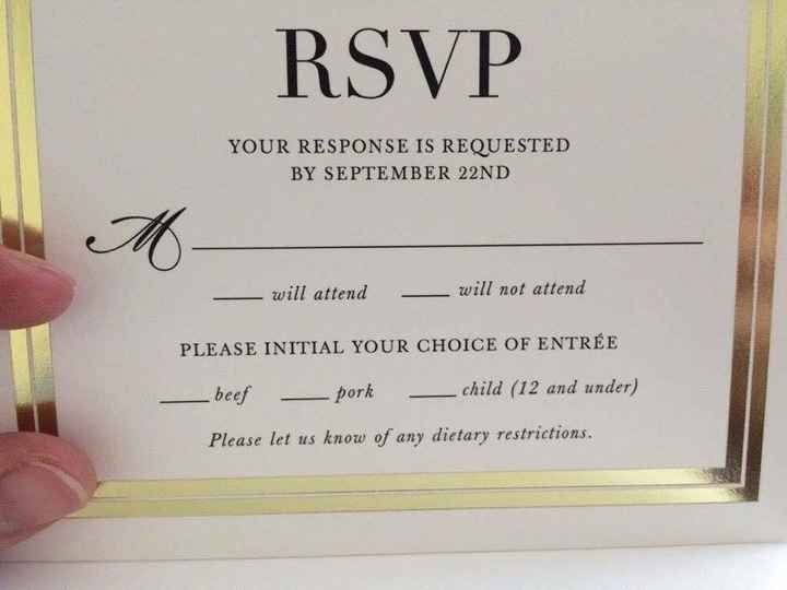 A Reminder to Proofread RSVP